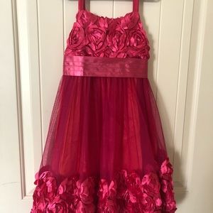 Fancy girls flower dress